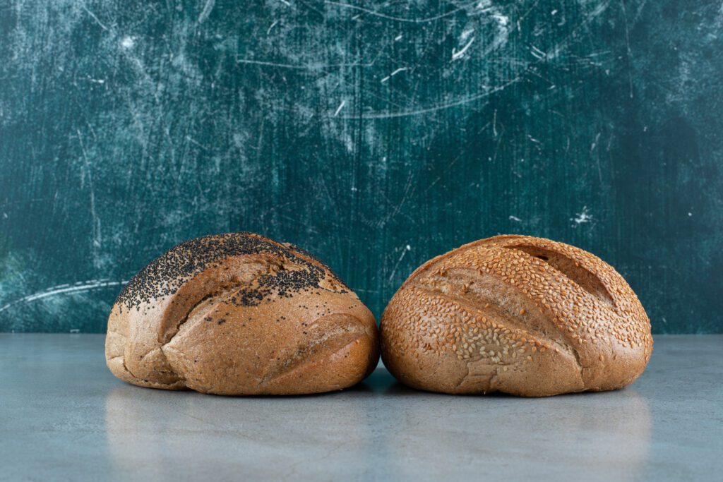 two fragrant bread marble