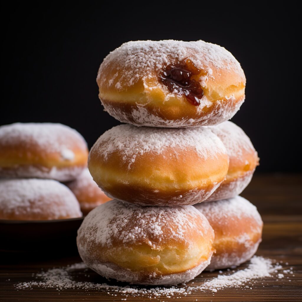 paczki traditional polish doughnuts fat tuesday