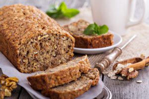 vegan banana carrot bread