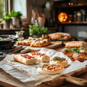 there are many different types breads table